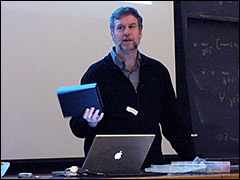 photo of Doug Dixon at the February 2009 PMUG meeting