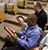 PMUG's Khürt Williams (PMUG Blog Master) and Alan Fox (President) using the iPad before the August 2010 meeting.
